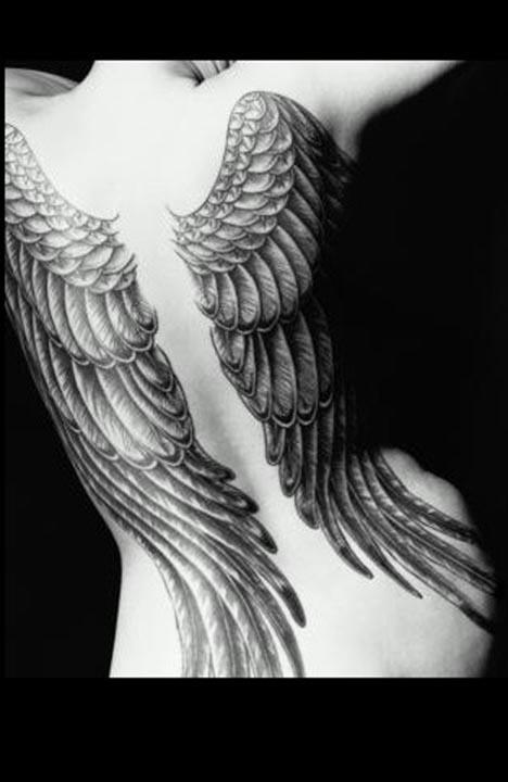 angel tattoos angel wing tattoos
