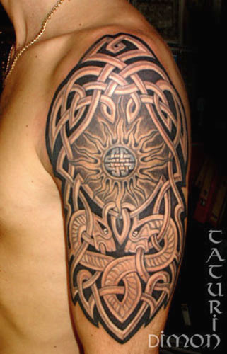 tattoo celtic cross. celtic tattoo